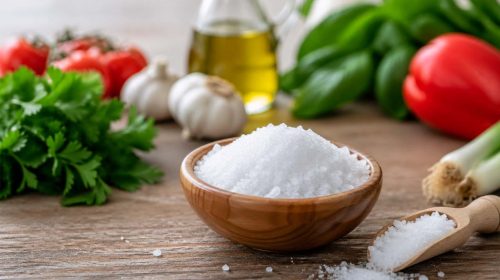 Sale e alimenti freschi