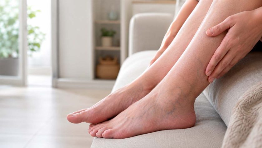Gambe con circolazione debole